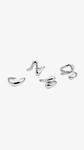 ANILLOS LUVRA - PLATA