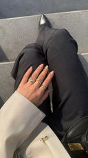 ANILLOS LUVRA - ORO