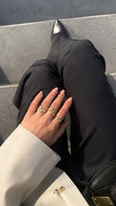 ANILLOS LUVRA - ORO